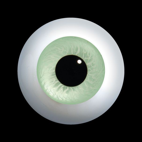 Ice Green D400 Low Lens Glass Doll Eyes