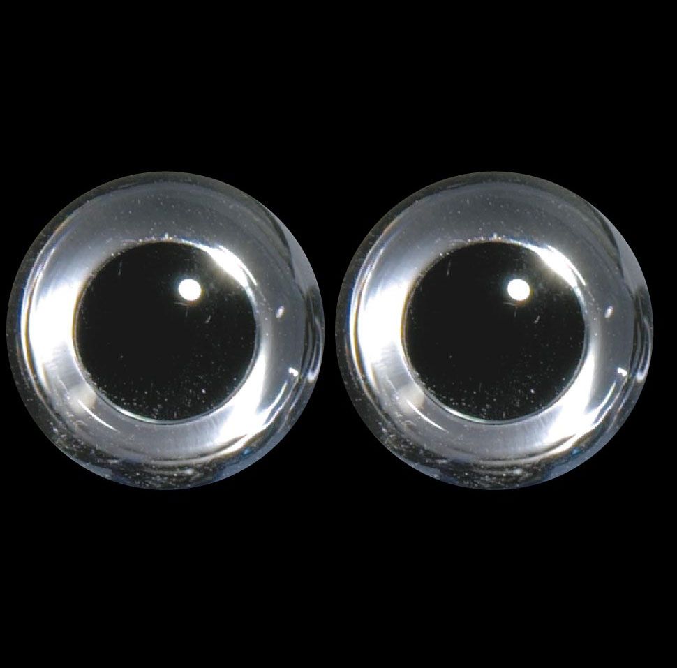 Glass teddy bear shop eyes